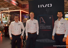 Bart 't Hoen, Laurent van der Ende and Kevin Spoelder of Hoogendoorn. Their Intelligent Algorithms are a plug in for the IIVO climate computer. With a few settings, you can set the most optimal climate strategy to meet the requirements of the greenhouse, crop and climate. The algorithms take these settings as a starting point to proactively control the climate at the micro level, taking into account expected weather conditions.